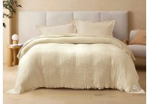 Покрывало Lotus Home - Napa muslin beige (Турция), 200 х 220 см